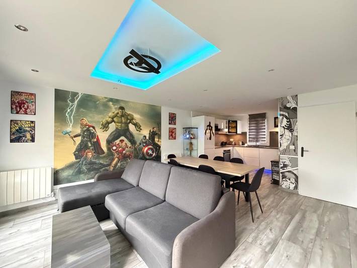 Maison d’hôte pour 7 personnes, avec jardin