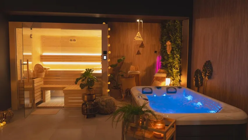 Gästehaus für 2 Personen, mit Ausblick und Sauna, mit Haustier - 1