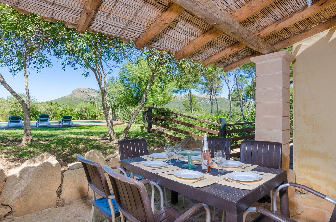 Ferienhaus für 10 Personen mit Balkon in Cala Ratjada, Capdepera