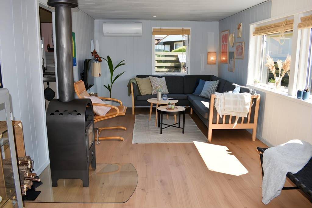 Renoviertes Ferienhaus mit Fjordblick im idyllischen Gebiet nahe Kerteminde in Munkebo, Kerteminde und Umgebung