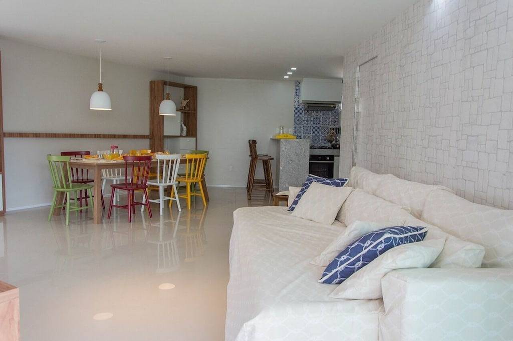 Ganze Wohnung, Schöne Wohnung, 3 Suiten, Ar Split, komplett, möbliert ,, Luxus, 600 m von Waterpq in Aquiraz, Litoral Cearense