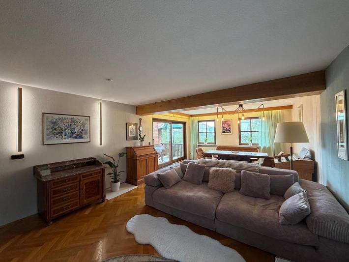 Ferienwohnung für 6 Personen, mit Terrasse und Ausblick sowie Seeblick in Fränkisches Weinland - 4