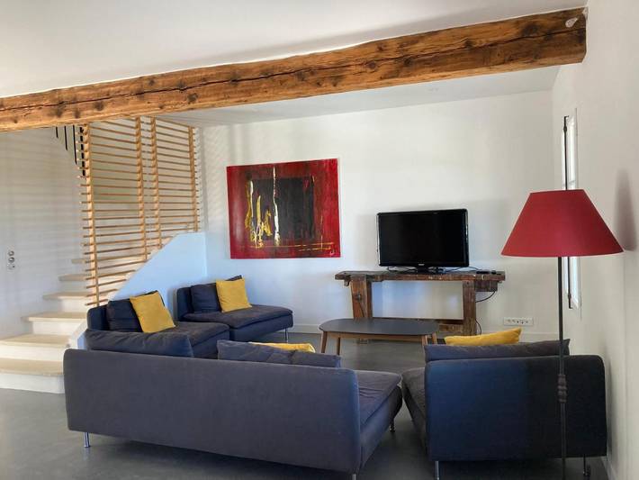 Location de vacances pour 6 personnes, avec vue ainsi que jardin et piscine à Malemort-du-Comtat - 4