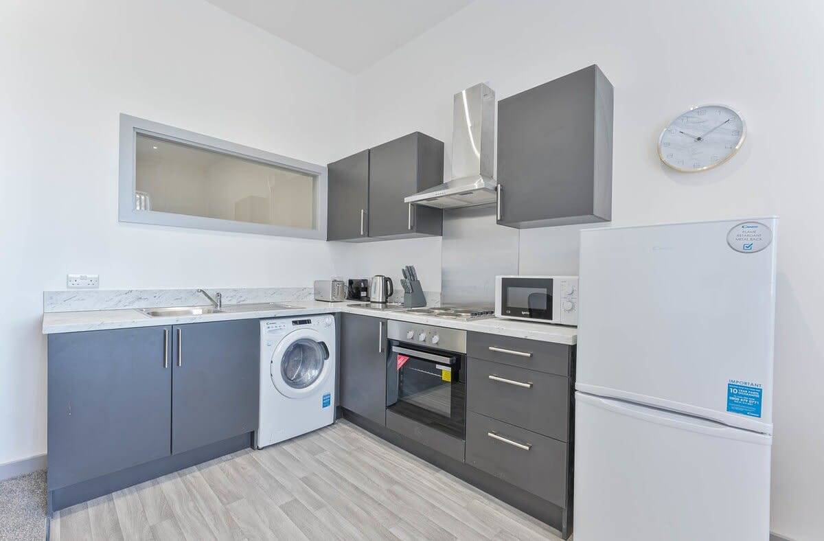 Appartamento intero, 1 Bed Budget Apartment in Central Dudley w Wifi in Dudley, Birmingham e dintorni