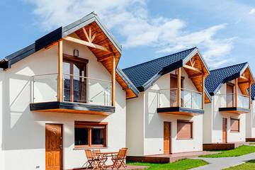 Ferienhaus für 5 Personen, mit Garten und Sauna sowie Balkon und Whirlpool in Polen