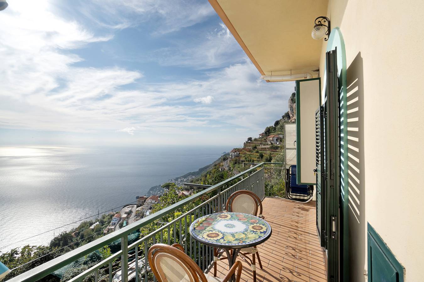 Camera Fiordo with Sea View in San Michele (Salerno), Amalfi Coast
