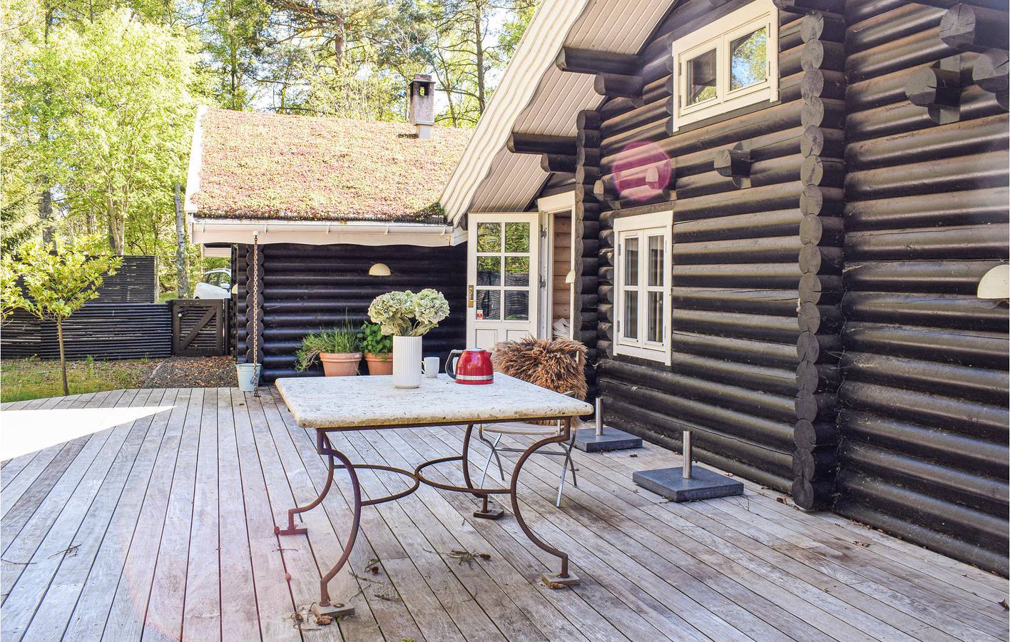 Ferienhaus für 6 Personen mit Terrasse in Dronningmølle, Kattegat Küste