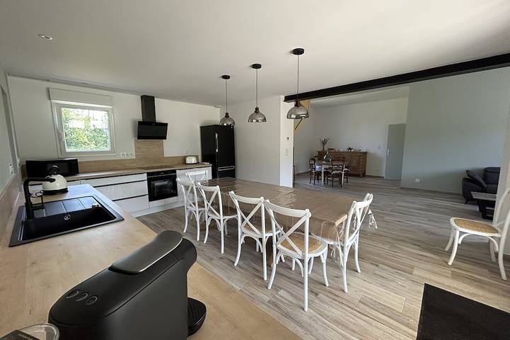 Location de vacances pour 10 personnes, avec Jardin à Le Porge