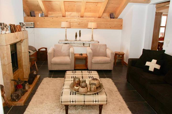 Appartement de vacances pour 8 personnes, avec vue ainsi que terrasse et sauna