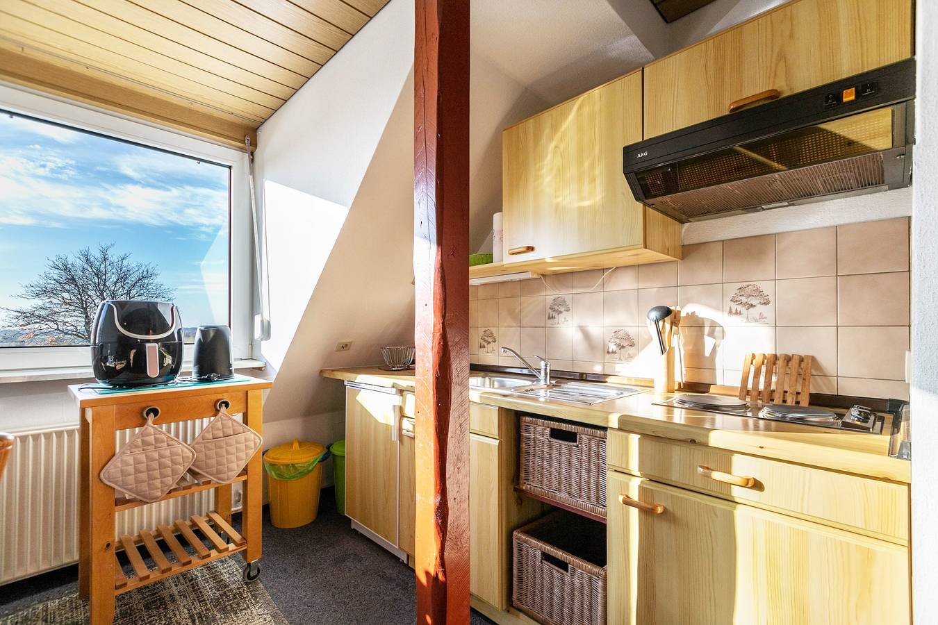 Ganze Wohnung, Ferienwohnung "Whg 1 - Ferien auf einem Resthof" mit Gemeinschaftsgarten und Wlan in Brodersby, Rendsburg-Eckernförde