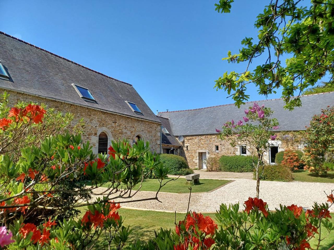 Le Colombier Bretagne - Chambre "Cœur de Granit" in Louannec, Côte de Granit Rose