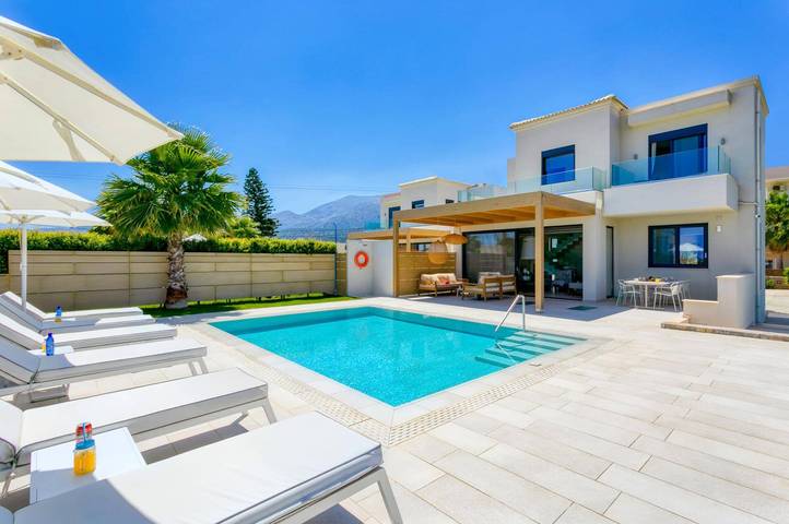 Villa für 6 Personen, mit Garten in Malia