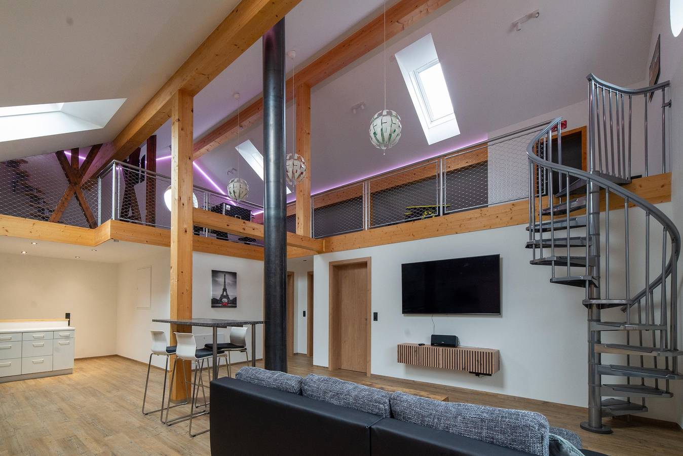 Ganze Ferienwohnung, Appartement/Fewo, Dusche, Wc, 2 Schlafräume in Bürs, Rätikon Gebirgsgruppe