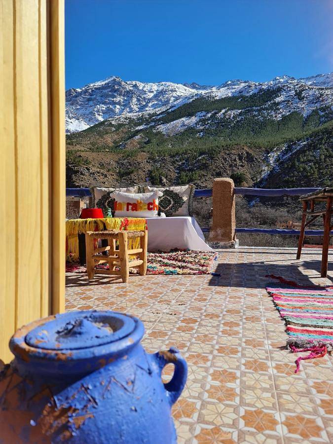 Chambre d’hôte pour 2 personnes, avec vue et terrasse, animaux acceptés dans Imlil - 3