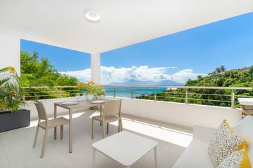 Gîte pour 2 personnes, avec piscine et terrasse dans Punaauia