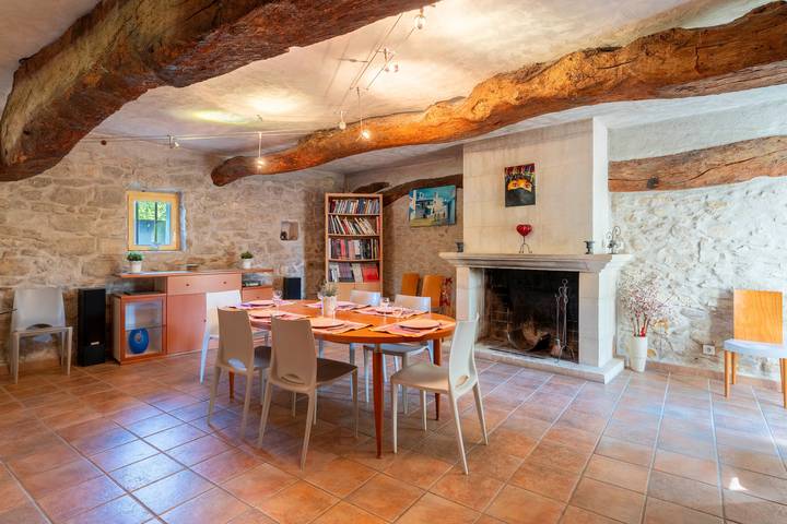 Maison de vacances pour 8 personnes, avec jardin à Caumont-sur-Durance