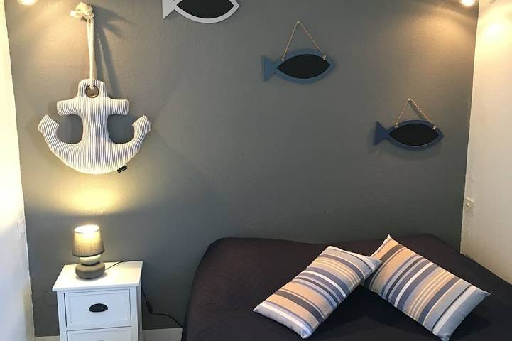 Gîte pour 4 personnes, avec balcon et piscine dans Plage Mateille - 2