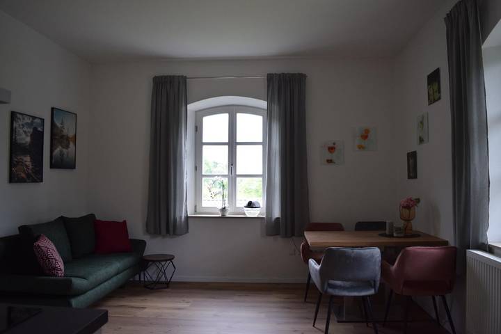 Ganze Wohnung, Nickis Gleis - Appartement Waldbahn in Grafenau, Ostbayern