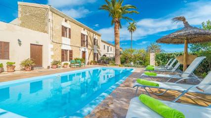 Villa in Selva, Mallorca Inselmitte für 7 