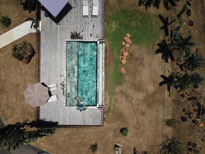 Gîte pour 2 personnes, avec vue ainsi que piscine et jardin dans Guyane française - 2