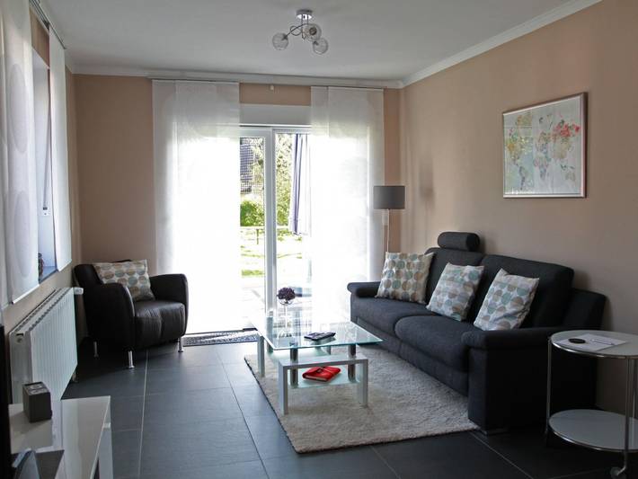 Ferienwohnung für 4 Personen, mit Terrasse und Garten