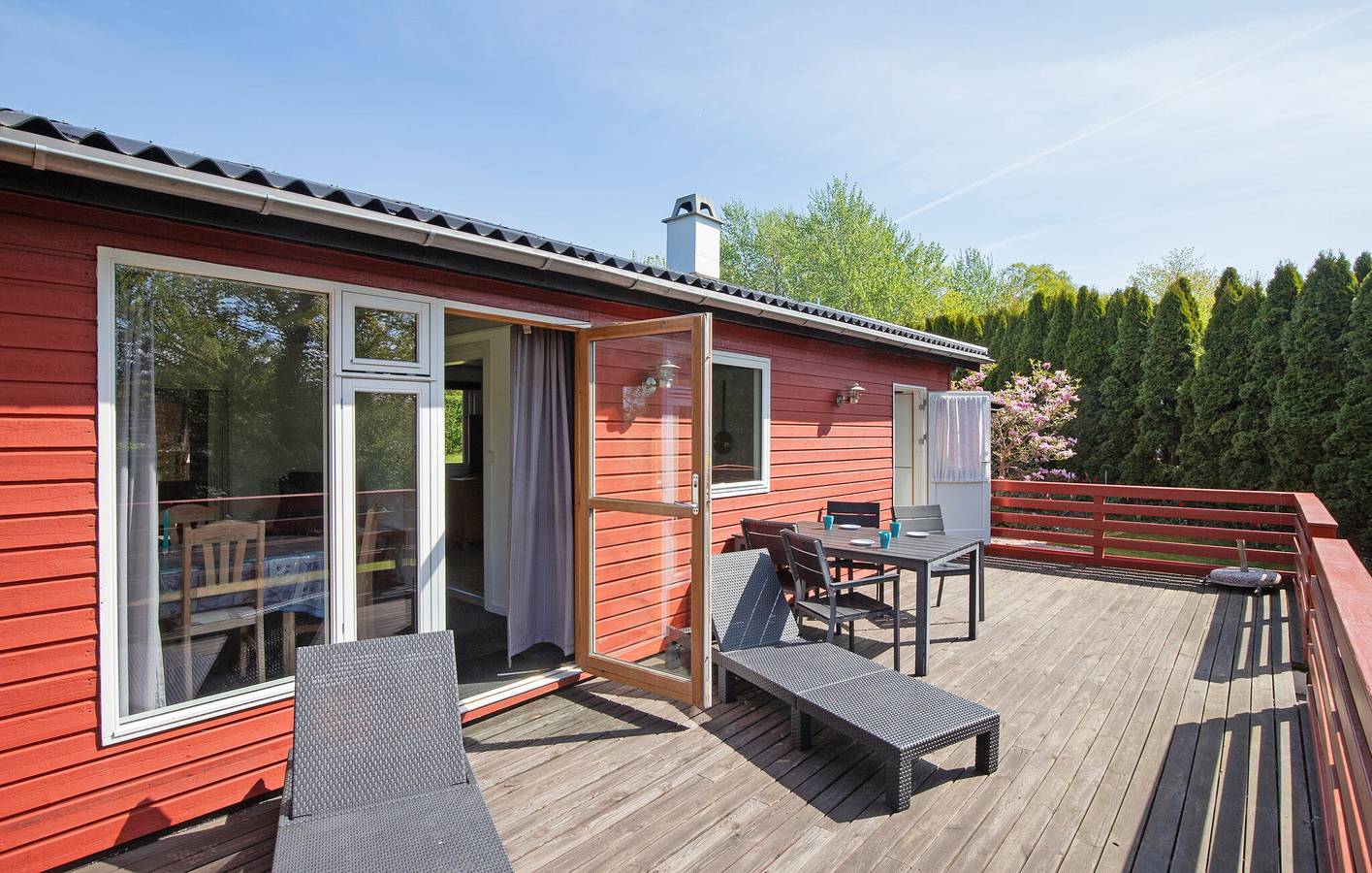 Ferienhaus für 4 Personen mit Terrasse in Kulhuse, Frederikssund und Umgebung