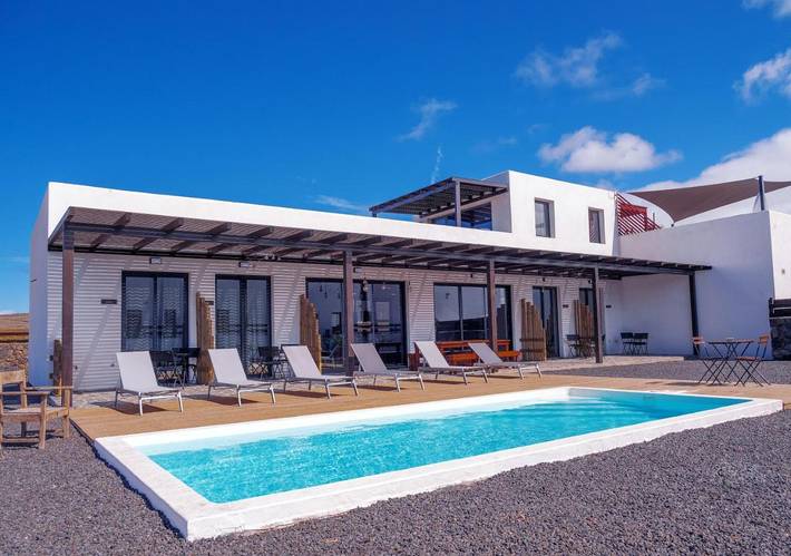 Maison d’hôte pour 8 personnes, avec piscine ainsi que vue et jardin dans Lajares - 2
