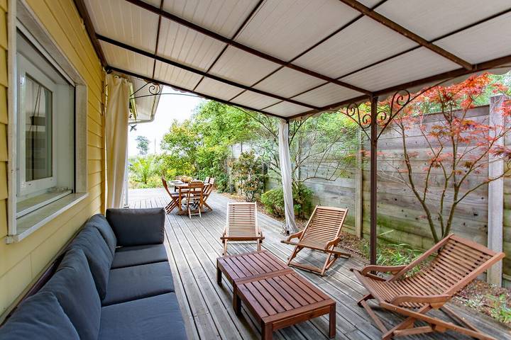 Villa des Sables pool, 100M from the beach in Le Canon, Lège-Cap-Ferret