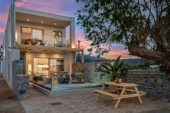 Location de vacances pour 5 personnes, avec Balcon et Terrasse ainsi que Jacuzzi et Piscine dans Milatos Beach - 4