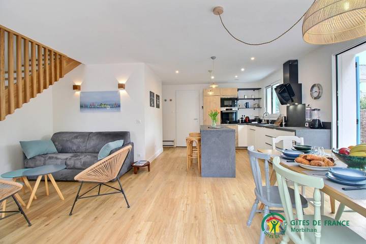 Gîte pour 6 personnes, avec jardin à Carnac - 4