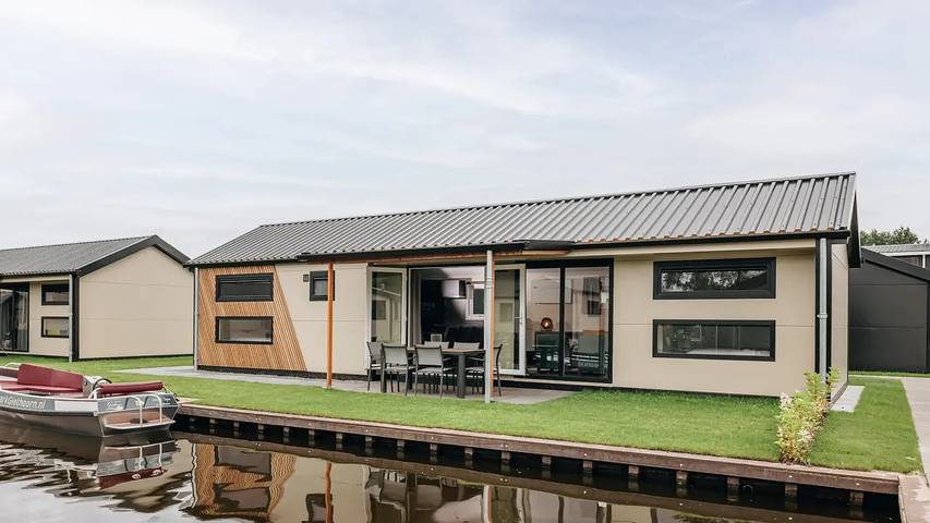 Chalet voor 7 personen, met tuin in Giethoorn