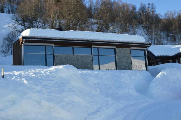 Ferienhaus für 14 Personen, mit Terrasse und Sauna sowie Ausblick