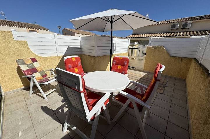 Bungalow voor 4 personen, met terras en zwembad in Cap d'Agde