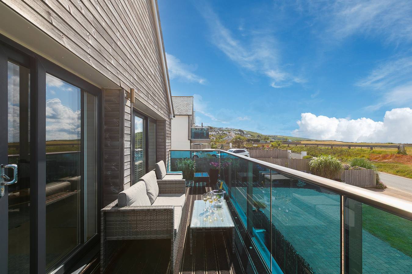 Sandbanks in Praa Sands, Cornwall