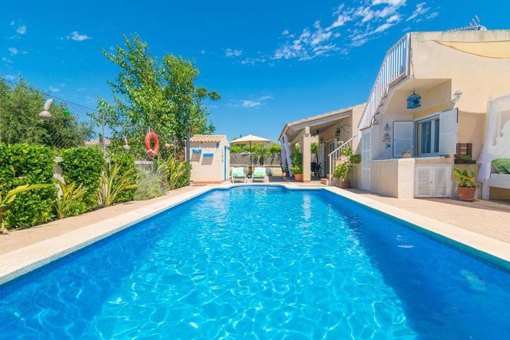 Finca mit hund für 5 Personen, mit Terrasse und Garten sowie Pool in Playa de Muro - 3