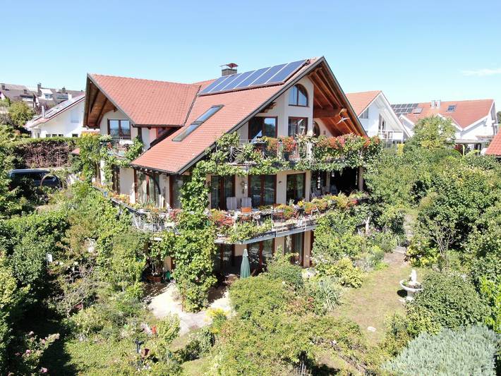 Ganze Wohnung, Ferien-Studio Säntisblick Og – See- und Alpenblick, Balkon und Wlan in Radolfzell, Radolfzell am Bodensee