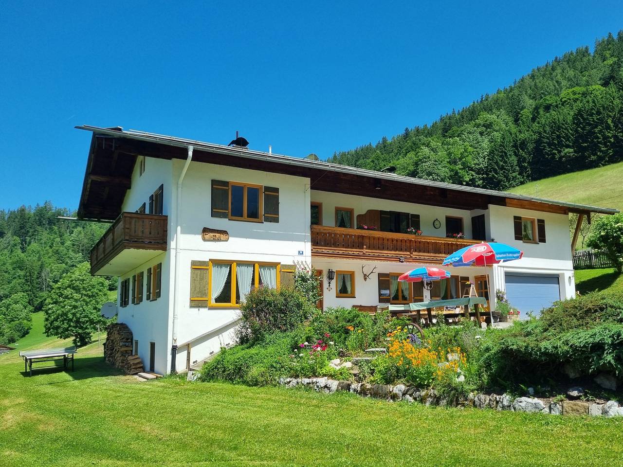 Ganze Ferienwohnung, Brandnerhof - Ferienwohnung Kehlsteinblick, 70qm für 4 Personen, 2 sep. Schlafzimmer, Balkon in Obersalzberg, Berchtesgaden