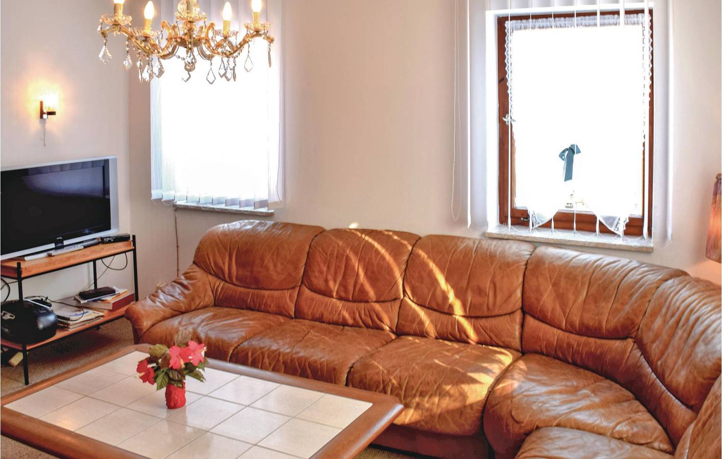 City-Center-Wohnung mit Babybett & Parkplatz in Adelshofen, Taubertal