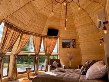 Bungalow für 3 Personen, mit Whirlpool und Garten in Polen