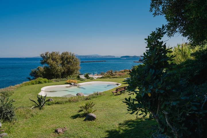 Villa per 10 persone, con Terrazza e Giardino nonché Sauna a Ischia