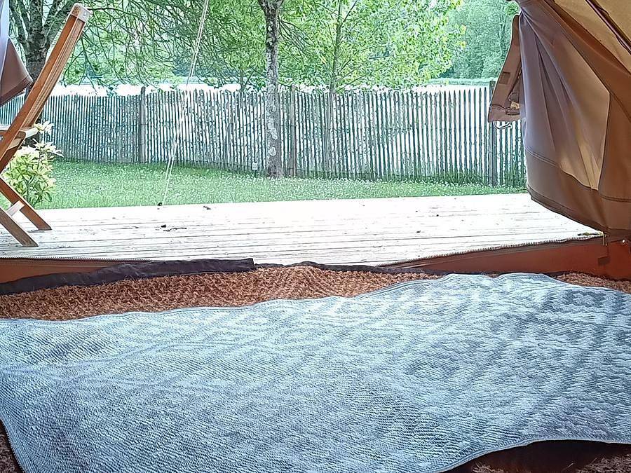 Camping Du Lac Fontclaire - Tente 2 personnes - Tente Lodge in Puivert, Région de Limoux