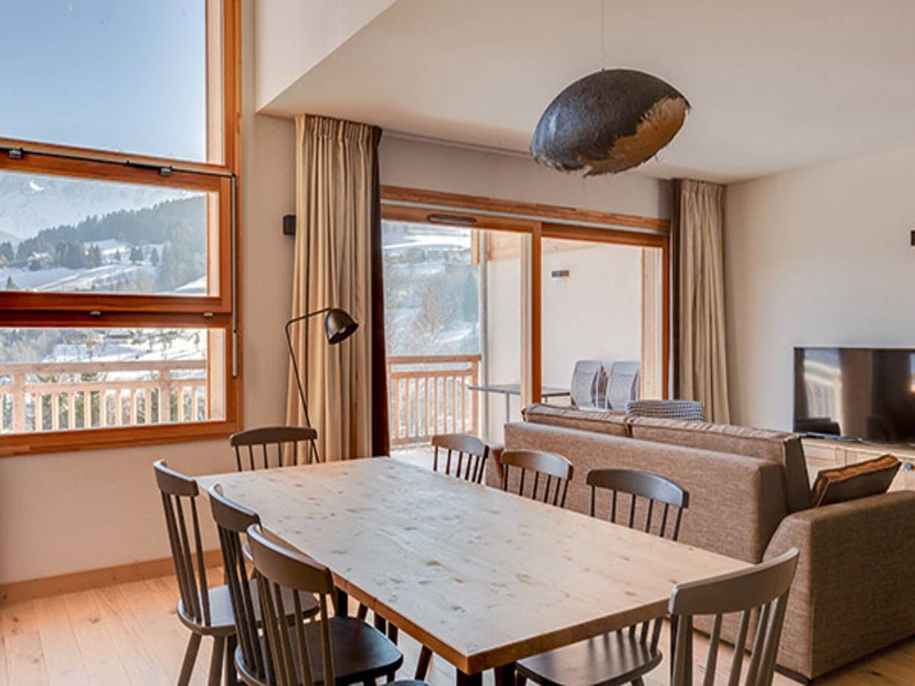 Appartement entier, Chalet à Combloux avec vue Mont-Blanc in Combloux, Pays du Mont-Blanc