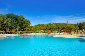 Camping für 4 Personen, mit Kinderpool am Narbonne Plage