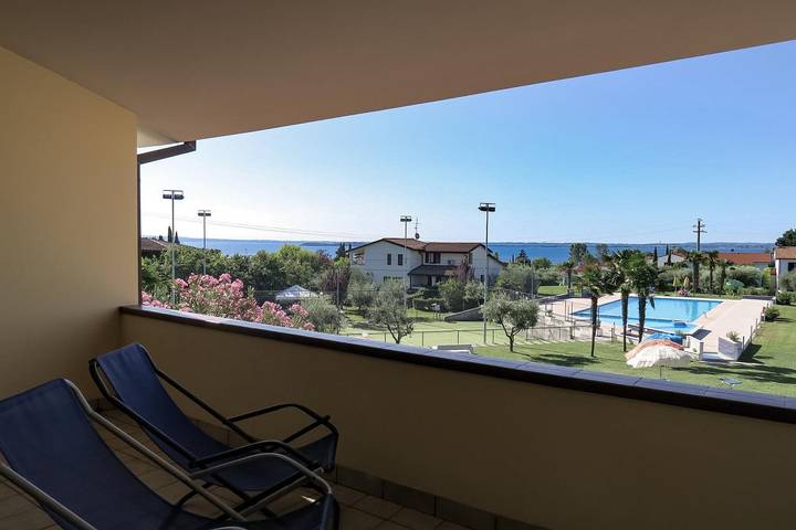 Ferienwohnung für 4 Personen, mit Garten und Balkon sowie Pool, kinderfreundlich in Manerba del Garda - 4