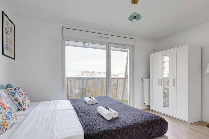 Apartamento entero, Cozy & Spacious Apartment 2Br/5P – Malakoff in Malakoff, Altos del Sena