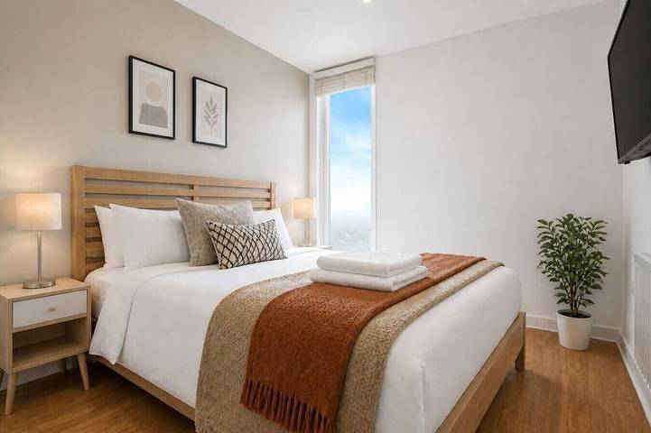 Ganze Wohnung, Stylish Flat • City Centre • Balcony • FreeParking in Milton Keynes, Südostengland