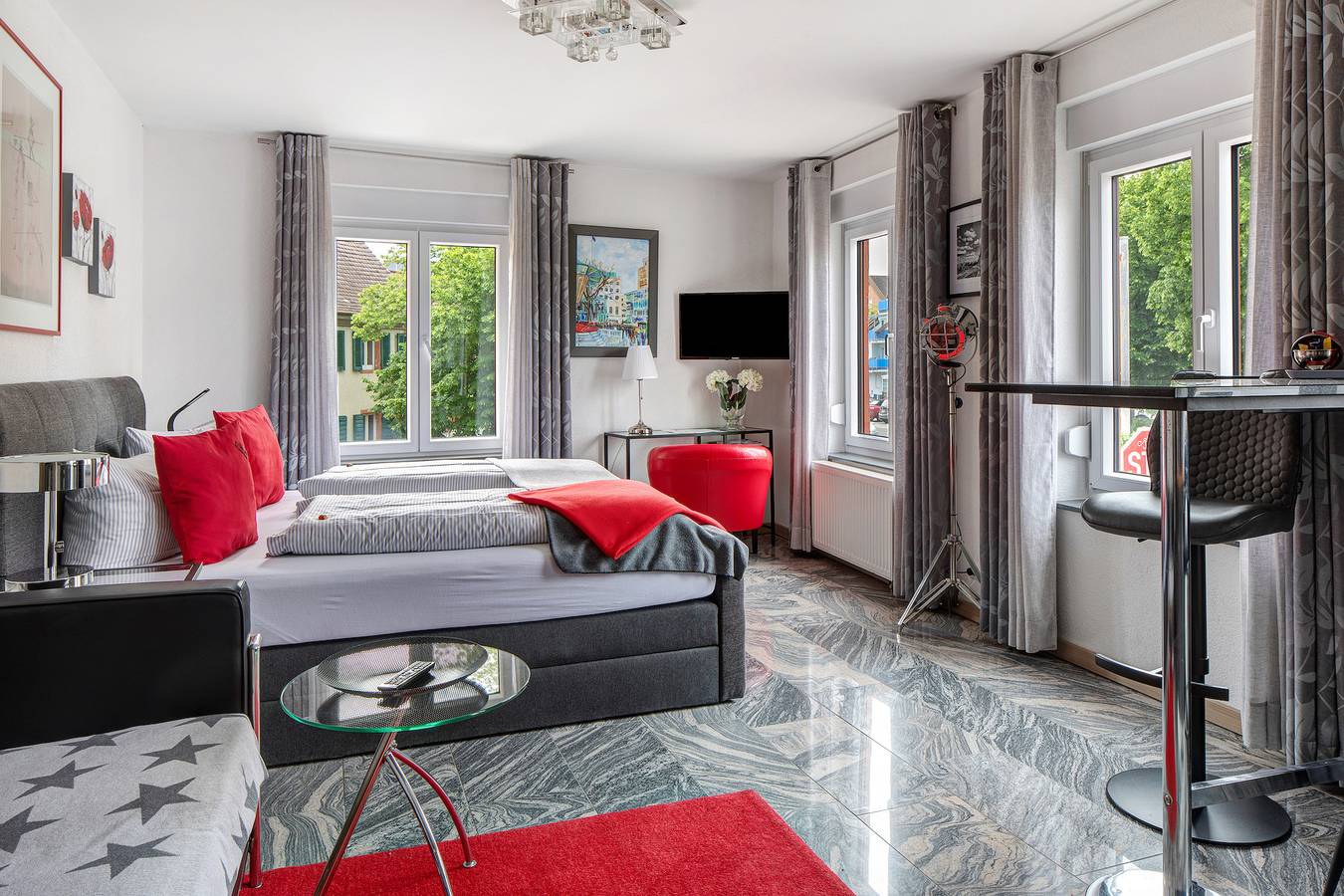 Ganzes Studio, Studio 'Fernando' mit gemeinsamer Terrasse und Wi-Fi in Breisach, Breisach am Rhein