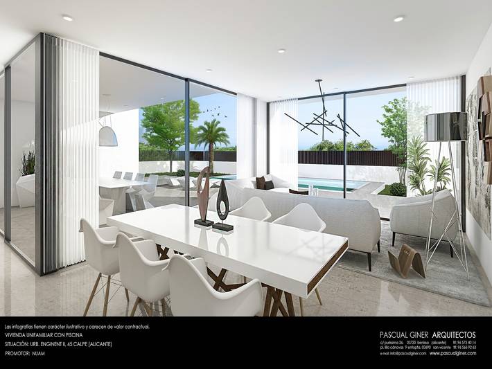 Villa mit pool für 8 Personen, mit Balkon und Pool in Calpe - 4