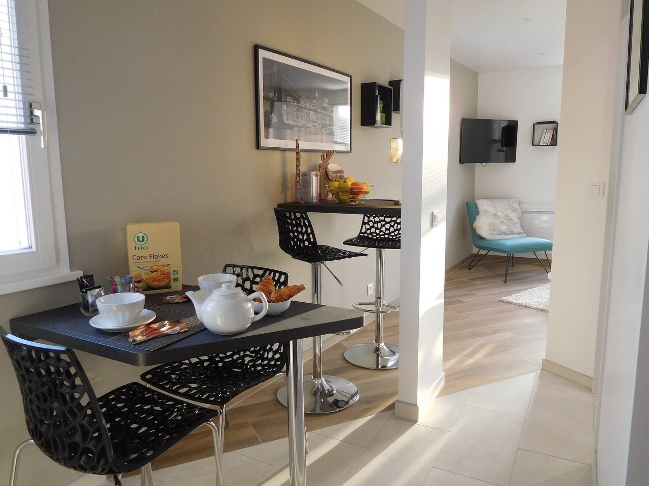 Ganze Wohnung, Studio de standing Mountain escape avec parking pr in Gérardmer, Regionaler Naturpark Belchen der Vogesen