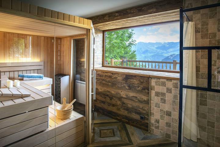 Chalet pour 10 personnes, avec jardin ainsi que sauna et jacuzzi dans Le Corbier - 4